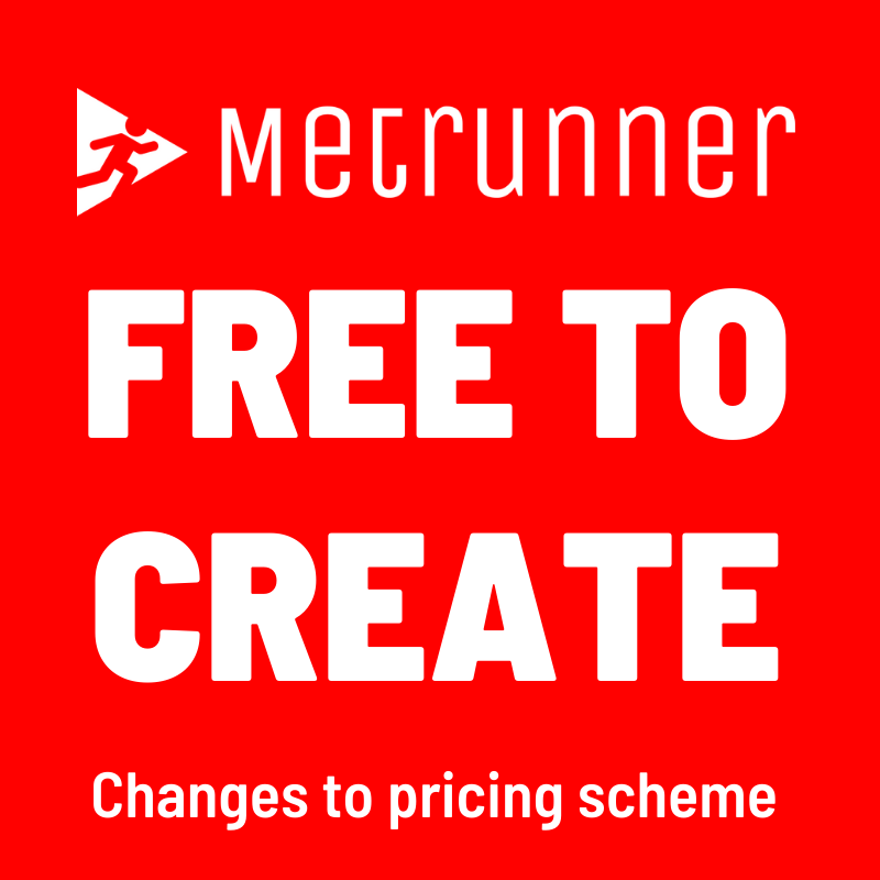 Metrunner now free of charge to create content