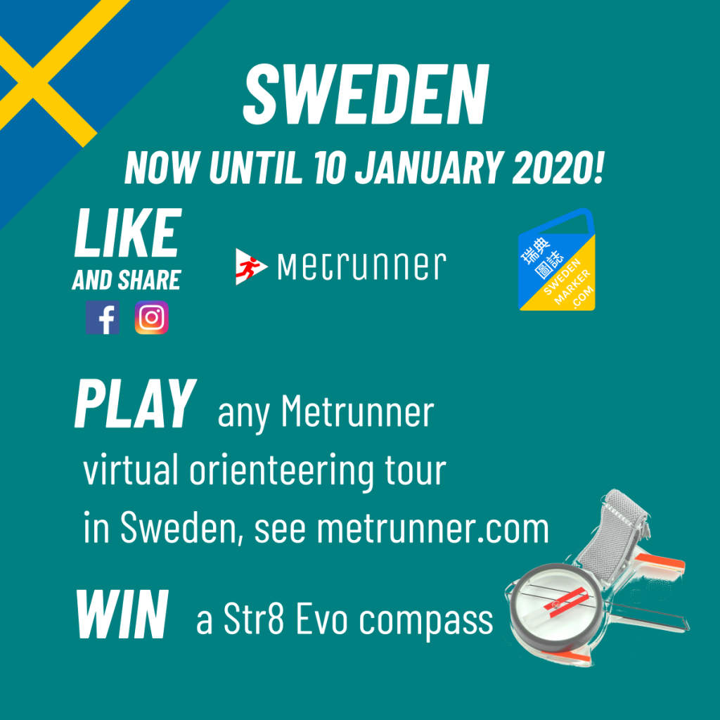 Metrunner Virtual Orienteering Contest - Sweden and Thailand - extended to 10 January 2021