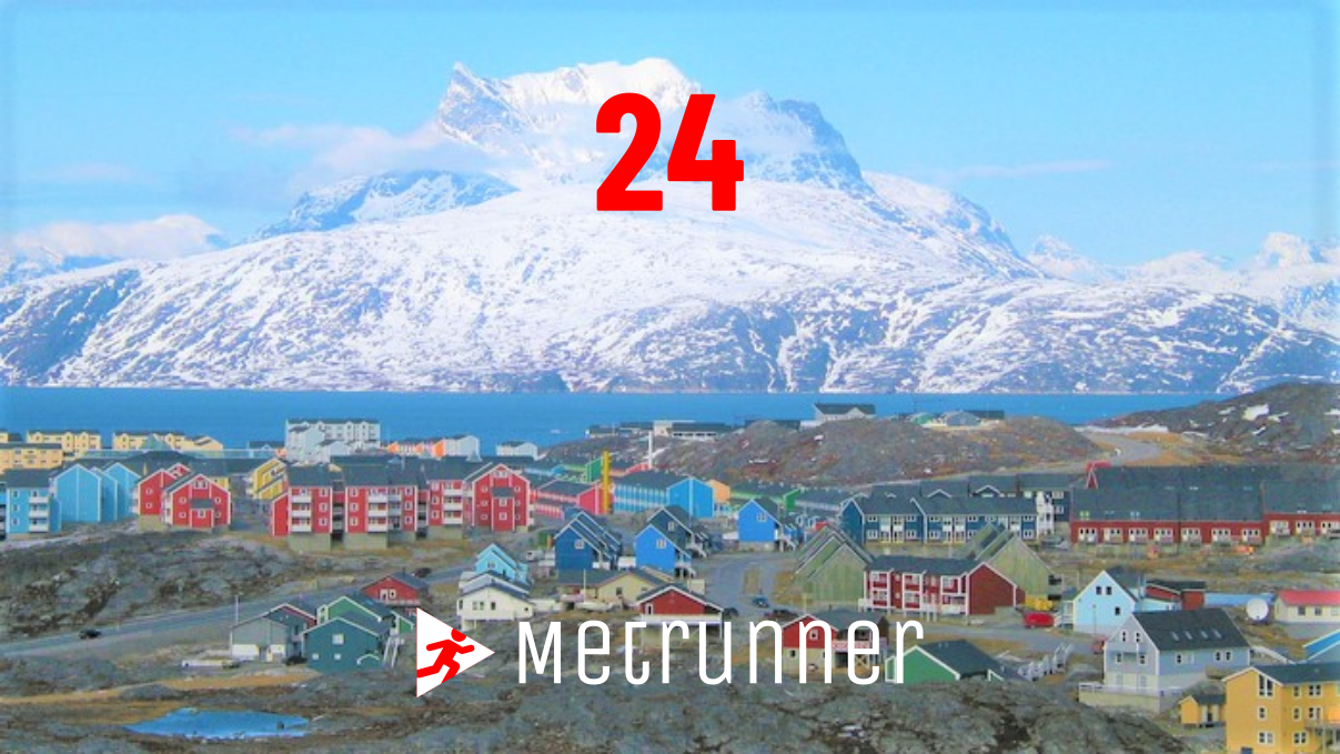 Advent calendar 2020 - 24: Nuuk, Greenland